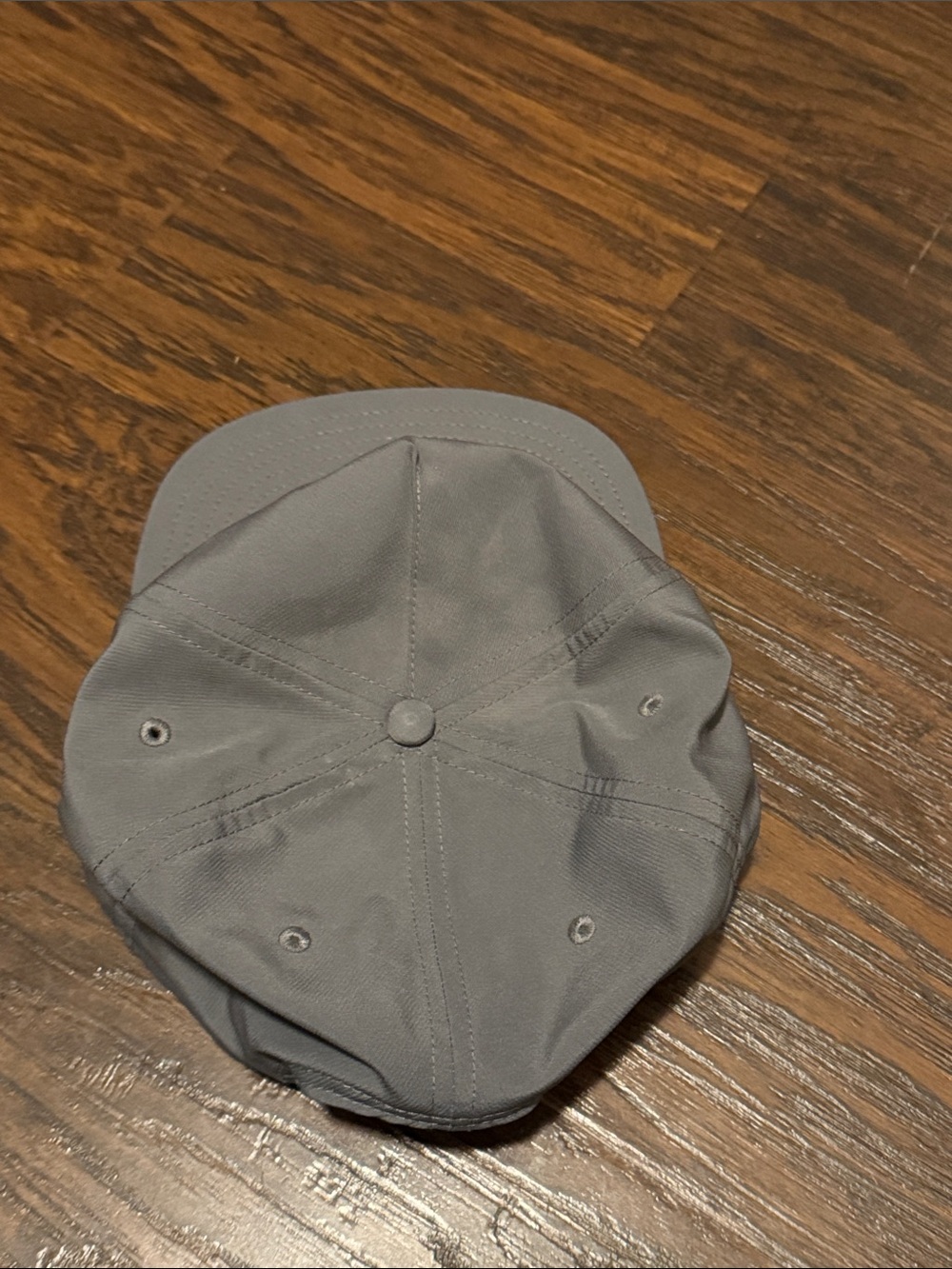 Yeti Gray Cap with White Rope Trim - Picture 4 of 7